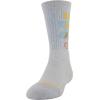 imageUnder Armour Youth Phenom Crew Socks 3PairsLunar OrangeHalo Gray