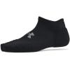 imageUnder Armour womens Play Up No Show Socks 3 Pack001 Black  Black  Castlerock