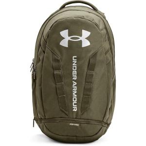 imageUnder Armour Unisex Hustle 50 BackpackMarine Od Green 390Metallic Silver