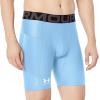 imageUnder Armour Mens Armour Heatgear Compression Shorts475 Carolina Blue   White