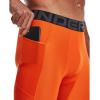 imageUnder Armour Mens Armour Heatgear Compression ShortsTeam Orange 800Black