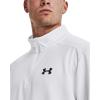 imageUnder Armour Mens Armourfleece 14 Zip100 White   Black