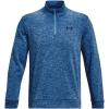 imageUnder Armour Mens Armourfleece 14 Zip183 Chicago Blue   Black