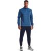 imageUnder Armour Mens Armourfleece 14 Zip183 Chicago Blue   Black