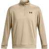 imageUnder Armour Mens Armourfleece 14 Zip299 City Khaki   Black