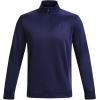 imageUnder Armour Mens Armourfleece 14 Zip410 Midnight Navy   Black