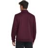 imageUnder Armour Mens Armourfleece 14 Zip600 Dark Maroon   Black