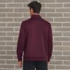 imageUnder Armour Mens Armourfleece 14 Zip600 Dark Maroon   Black