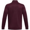 imageUnder Armour Mens Armourfleece 14 Zip600 Dark Maroon   Black