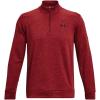 imageUnder Armour Mens Armourfleece 14 Zip610 Stadium Red   Black
