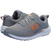 imageUnder Armour Mens Charged Assert 10 ShoesMod GrayMod GrayGreen Sheen