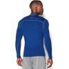 imageUnder Armour Mens ColdGear Armour Compression Mock LongSleeve TShirtBlue Steel