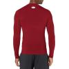 imageUnder Armour Mens HeatGear Compression LongSleeve TShirtCardinal