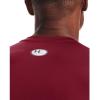 imageUnder Armour Mens HeatGear Compression LongSleeve TShirtCardinalwhite