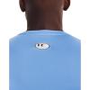imageUnder Armour Mens HeatGear Compression LongSleeve TShirtCarolina Blue 475White