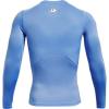 imageUnder Armour Mens HeatGear Compression LongSleeve TShirtCarolina Bluewhite