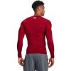 imageUnder Armour Mens HeatGear Compression LongSleeve TShirtFlawless  White