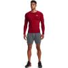 imageUnder Armour Mens HeatGear Compression LongSleeve TShirtFlawless 834White