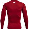 imageUnder Armour Mens HeatGear Compression LongSleeve TShirtFlawless 834White