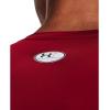 imageUnder Armour Mens HeatGear Compression LongSleeve TShirtFlawless 834White