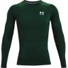 imageUnder Armour Mens HeatGear Compression LongSleeve TShirtForest Green 301White