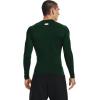 imageUnder Armour Mens HeatGear Compression LongSleeve TShirtForest Green 301White