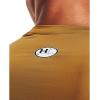 imageUnder Armour Mens HeatGear Compression LongSleeve TShirtGold Rush 795Black
