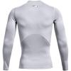 imageUnder Armour Mens HeatGear Compression LongSleeve TShirtMod GrayBlack