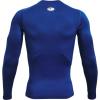 imageUnder Armour Mens HeatGear Compression LongSleeve TShirtRoyal Blue 400White