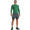 imageUnder Armour Mens HeatGear Compression LongSleeve TShirtTeam Kelly Green  White