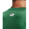 imageUnder Armour Mens HeatGear Compression LongSleeve TShirtTeam Kelly Green 305White