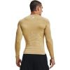 imageUnder Armour Mens HeatGear Compression LongSleeve TShirtTeam Vegas Gold 715Black