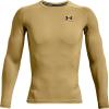 imageUnder Armour Mens HeatGear Compression LongSleeve TShirtTeam Vegas Gold 715Black