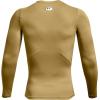 imageUnder Armour Mens HeatGear Compression LongSleeve TShirtTeam Vegas Gold 715Black