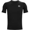 imageUnder Armour Mens HeatGear Compression ShortSleeve TShirtBlack  White