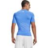 imageUnder Armour Mens HeatGear Compression ShortSleeve TShirtCarolina Blue 475White