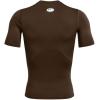 imageUnder Armour Mens HeatGear Compression ShortSleeve TShirtCleveland Brown 200