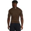 imageUnder Armour Mens HeatGear Compression ShortSleeve TShirtCleveland Brownwhite