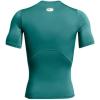 imageUnder Armour Mens HeatGear Compression ShortSleeve TShirtCoastal Teal 722