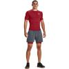 imageUnder Armour Mens HeatGear Compression ShortSleeve TShirtFlawless  White