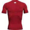 imageUnder Armour Mens HeatGear Compression ShortSleeve TShirtFlawless 834White