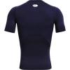 imageUnder Armour Mens HeatGear Compression ShortSleeve TShirtMidnight Navy 410White