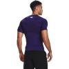 imageUnder Armour Mens HeatGear Compression ShortSleeve TShirtPurple 500White
