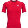 imageUnder Armour Mens HeatGear Compression ShortSleeve TShirtRed  White