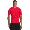 imageUnder Armour Mens HeatGear Compression ShortSleeve TShirtRed 600White