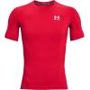 imageUnder Armour Mens HeatGear Compression ShortSleeve TShirtRed 600White