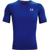 imageUnder Armour Mens HeatGear Compression ShortSleeve TShirtRoyal Blue 400White