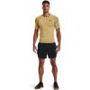 imageUnder Armour Mens HeatGear Compression ShortSleeve TShirtTeam Vegas Gold 715Black