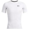imageUnder Armour Mens HeatGear Compression ShortSleeve TShirtWhite
