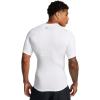 imageUnder Armour Mens HeatGear Compression ShortSleeve TShirtWhite